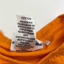 Load image into Gallery viewer, Boys Nickelodeon, orange cotton tee / top, EUC, size 7,  