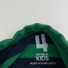 Load image into Gallery viewer, Boys Cotton On, striped cotton tee / top, GUC, size 4,  