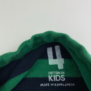 Boys Cotton On, striped cotton tee / top, GUC, size 4,  