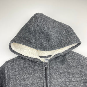 Boys Anko, thick fleece lined zip hoodie sweater, GUC, size 6,  