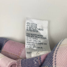 Load image into Gallery viewer, Girls Anko, checked long sleeve shirt dress, EUC, size 4, L: 54cm