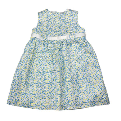 Girls EPK, lined floral cotton party dress, EUC, size 3, L: 49cm