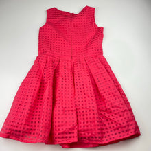 Load image into Gallery viewer, Girls Target, lined party dress, sequin collar, EUC, size 6, L: 64cm