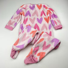 Load image into Gallery viewer, Girls Anko, soft fleece zip coverall / romper, EUC, size 2,  