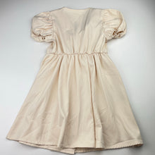Load image into Gallery viewer, Girls SHEIN, cream lightweight short sleeve dress, EUC, size 6, L: 59cm