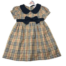 Load image into Gallery viewer, Girls KIDS GARDEN, checked lightweight party dress, armpit to armpit: 26cm, FUC, size 1-2, L: 48cm