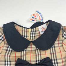 Load image into Gallery viewer, Girls KIDS GARDEN, checked lightweight party dress, armpit to armpit: 26cm, FUC, size 1-2, L: 48cm