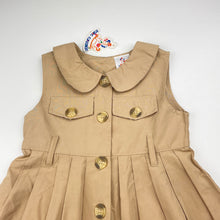 Load image into Gallery viewer, Girls KIDS GARDEN, lightweight sleeveless dress, armpit to armpit: 28cm, NEW, size 1-2, L: 45cm