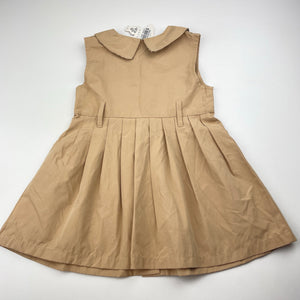Girls KIDS GARDEN, lightweight sleeveless dress, armpit to armpit: 28cm, NEW, size 1-2, L: 45cm