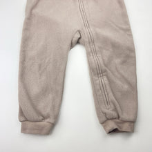 Load image into Gallery viewer, Unisex H&amp;M, fleece zip romper / sleepsuit, GUC, size 2,  