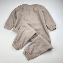 Load image into Gallery viewer, Unisex H&amp;M, fleece zip romper / sleepsuit, GUC, size 2,  