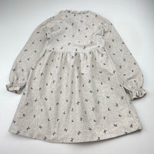 Load image into Gallery viewer, Girls Zara, bamboo blend long sleeve dress, dragonflies, GUC, size 3-4, L: 50cm