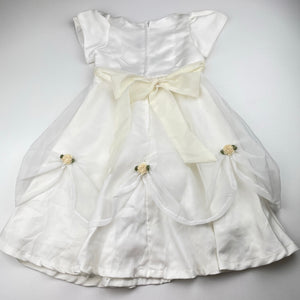 Girls Flower Girl, formal wedding/flower girl dress, FUC, size 2, L: 60cm