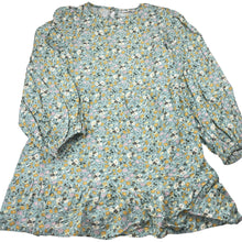 Load image into Gallery viewer, Girls Name It, floral viscose / cotton / linen long sleeve dress, EUC, size 10, L: 69cm