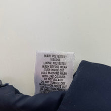 Load image into Gallery viewer, Girls Target, lined navy, white &amp; rose gold party dress, EUC, size 5, L: 60cm