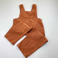 Load image into Gallery viewer, Girls Cotton On, lightweight cotton overalls / jumpsuit, FUC, size 3,  