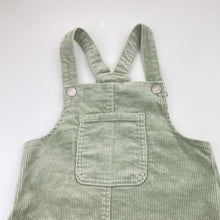 Load image into Gallery viewer, Girls Breakers, stretch corduroy overalls dress / pinafore, EUC, size 4, L: 60cm