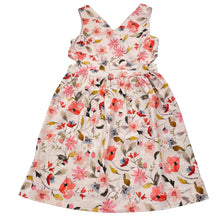 Load image into Gallery viewer, Girls Zara, floral woven cotton summer dress, EUC, size 7, L: 60cm