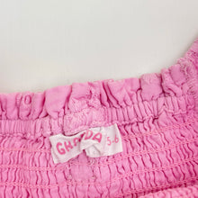 Load image into Gallery viewer, Girls GHANDA, lined broderie cotton dress, GUC, size 5-6, L: 53cm