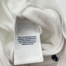 Load image into Gallery viewer, Girls Polo Ralph Lauren, white cotton tennis dress, light marks on collar &amp; hem, FUC, size 5, L: 56cm