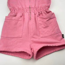 Load image into Gallery viewer, Girls Barbie x Rock Your Kid, playsuit, wash fade &amp; light marks, FUC, size 7,  