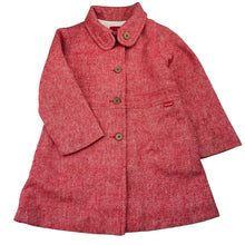 Load image into Gallery viewer, Girls Fred Bare, cotton lined wool blend jacket / coat, L: 54cm, marks left sleeve, FUC, size 5,  