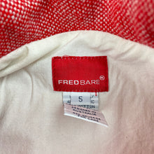 Load image into Gallery viewer, Girls Fred Bare, cotton lined wool blend jacket / coat, L: 54cm, marks left sleeve, FUC, size 5,  