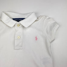 Load image into Gallery viewer, Girls Ralph Lauren, drop waist box pleat polo dress, FUC, size 4, L: 52cm
