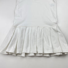 Load image into Gallery viewer, Girls Ralph Lauren, drop waist box pleat polo dress, FUC, size 4, L: 52cm
