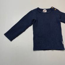 Load image into Gallery viewer, Unisex Sprout, ribbed stretchy long sleeve top, EUC, size 1,  