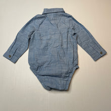 Load image into Gallery viewer, Boys Cat &amp; Jack, lightweight cotton shirtall / romper, EUC, size 1-2,  
