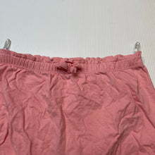 Load image into Gallery viewer, Girls pink, cotton shorts, elasticated, GUC, size 2,  