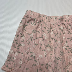 Girls Dymples, broderie cotton pyjama shorts, GUC, size 0,  