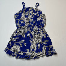 Load image into Gallery viewer, Girls Bardot Junior, floral lightweight viscose summer playsuit, GUC, size 3,  