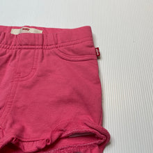 Load image into Gallery viewer, Girls Levis, pink shorts, elasticated, EUC, size 2-3,  