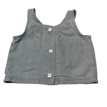 Load image into Gallery viewer, Girls Seed, blue denim sleeveless top, GUC, size 3,  