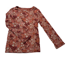 Load image into Gallery viewer, Girls Next, floral stretchy long sleeve top, GUC, size 3,  