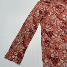 Load image into Gallery viewer, Girls Next, floral stretchy long sleeve top, GUC, size 3,  