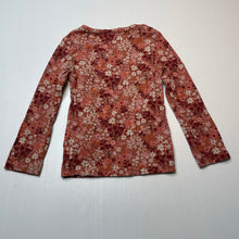 Load image into Gallery viewer, Girls Next, floral stretchy long sleeve top, GUC, size 3,  