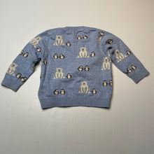 Load image into Gallery viewer, Unisex purebaby, organic cotton / wool knit sweater / jumper, FUC, size 2,  