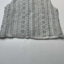 Load image into Gallery viewer, Unisex READIPRINT FASHIONS, metallic stripe lightweight sleeveless top, EUC, size 1,  