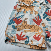 Load image into Gallery viewer, Boys Seed, cotton shorts, elasticated, tigers, GUC, size 2,  