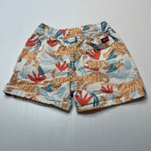 Load image into Gallery viewer, Boys Seed, cotton shorts, elasticated, tigers, GUC, size 2,  