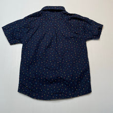 Load image into Gallery viewer, Boys Mic Mac, navy lightweight cotton short sleeve shirt, EUC, size 3,  