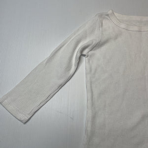 Unisex Brilliant Basics, lightweight long sleeve tee / top, FUC, size 3,  