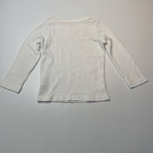 Unisex Brilliant Basics, lightweight long sleeve tee / top, FUC, size 3,  