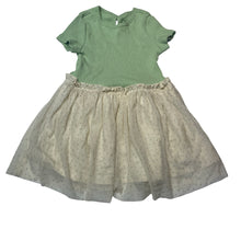 Load image into Gallery viewer, Girls Baby Fresh, spliced ribbed / tulle dress, FUC, size 3, L: 48cm