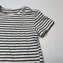 Load image into Gallery viewer, Unisex H&amp;M, striped cotton tee / top, GUC, size 2,  