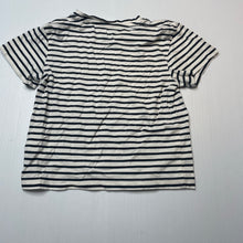 Load image into Gallery viewer, Unisex H&amp;M, striped cotton tee / top, GUC, size 2,  