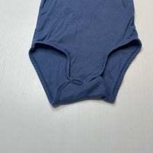 Load image into Gallery viewer, Unisex H&amp;M, blue organic cotton singletsuit / romper, FUC, size 2,  